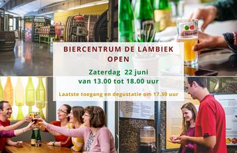 Biercentrum De Lambiek open op zaterdag 22 juni